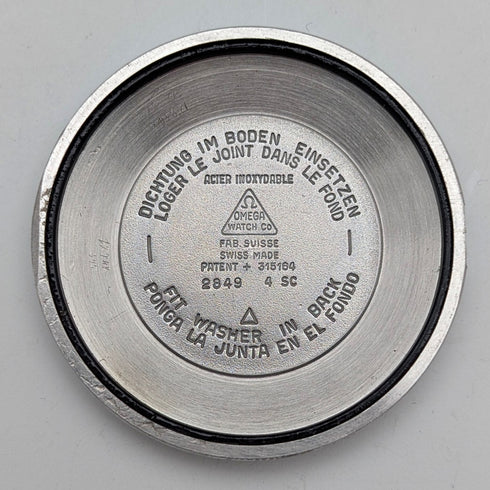 約 1958 年歐米茄海馬系列 Ref28494SC 男士自動手錶 Cal503 運作良好